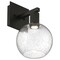 Access Lighting Port Nine Burgundy, Burgundy LED Wall Sconce, Matte Black Finish, Seeded Glass 63145LEDD-MBL/SDG - alternate 3